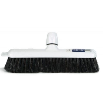 Linea kunststof zaalveger 30 cm paardenhaarmix