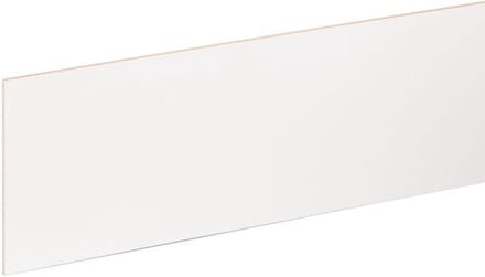 Wovar Stootbord Trap Wit Gelamineerd 130 x 20 cm | Per Stuk
