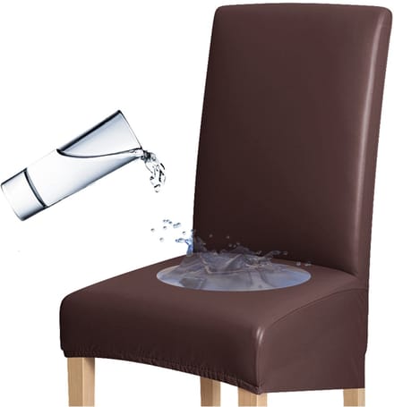 Meble odNowa - Stoelhoezen - XXL - Bruin - Waterdicht Eco-leer