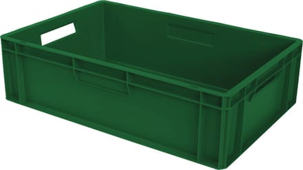 Alpac Stapelbak - Opbergbak - 600 x 400 x 170 mm - 30L - Groen