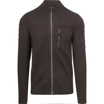 Sweaters Vanguard Vest Bonded Mouline Bruin