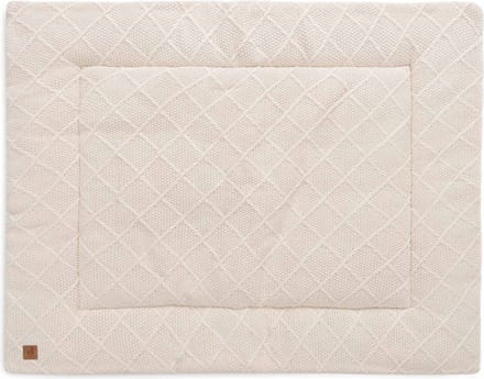 Jollein boxkleed 75x95cm Check Knit Oatmeal unisex