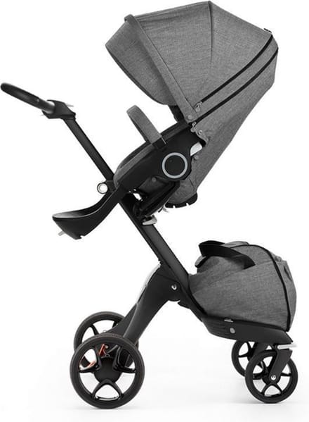 Stokke® Xplory® V5 Kinderwagen Black - Black Melange