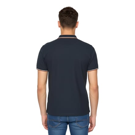 Duck and Cover Heren Melports Poloshirt (Marine)