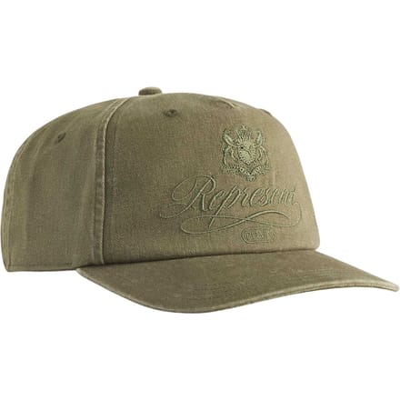Represent Geborduurde Embleem Baseball Cap (Dennengroen)