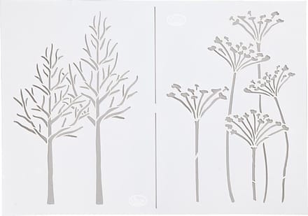 Sjabloon - Flexibel Tekensjabloon - Hobbysjabloon - Najaar - A4 - 21x29,7cm - Viva Decor