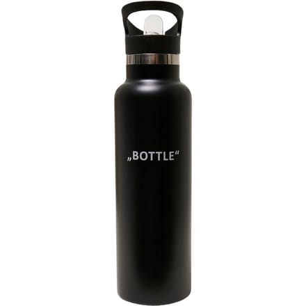Mister Tee - Lettered Survival Waterfles - Zwart