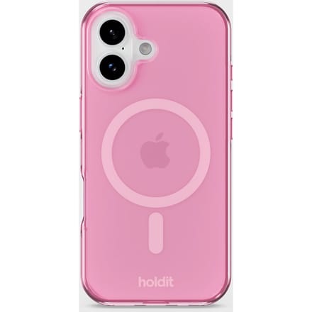 Phone Case Transparent Magsafe Compatible Pink iPhone 17