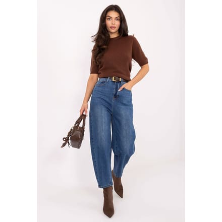 Modern Curve Jeans - Blauw / S
