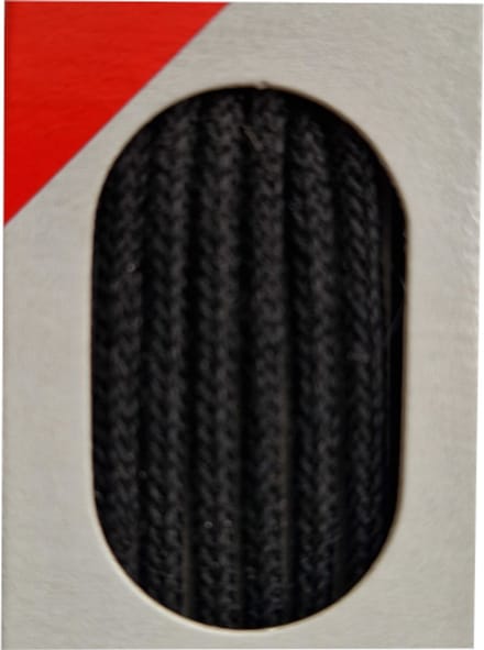 SL Veter - Zwart - Dun Rond - Lengte 75 cm - Dikte 2 mm - Schoenveter