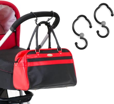 Universele Stroller Haken - 2 Stuks Kinderwagen Haak voor Tassen en Accessoires