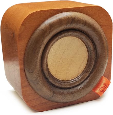 Houten Mini Wind-Up Muziekdoosje met Melodie