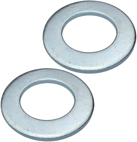 Platte Sluitringen - Ringen - Houten Constructies - Verzinkt Staal - M36 Ø64mm - Zilverkleur