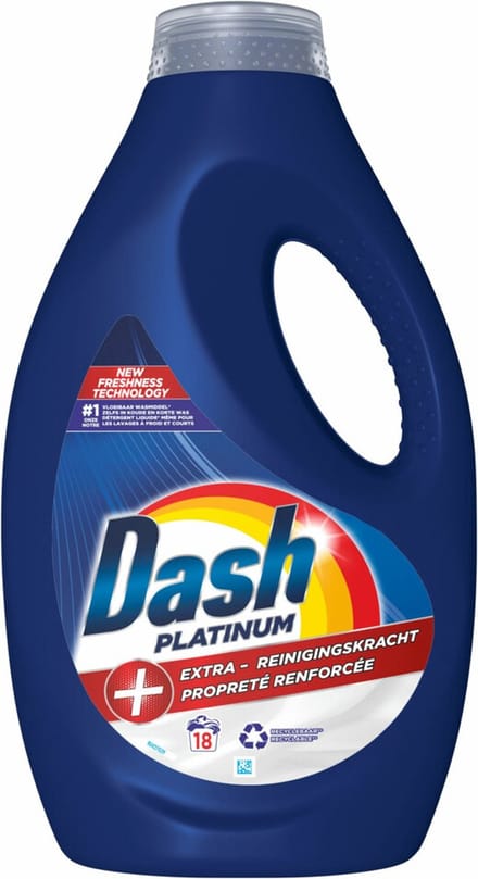 Dash Vloeibaar Wasmiddel Platinum 18 Wasbeurten - 810 ml