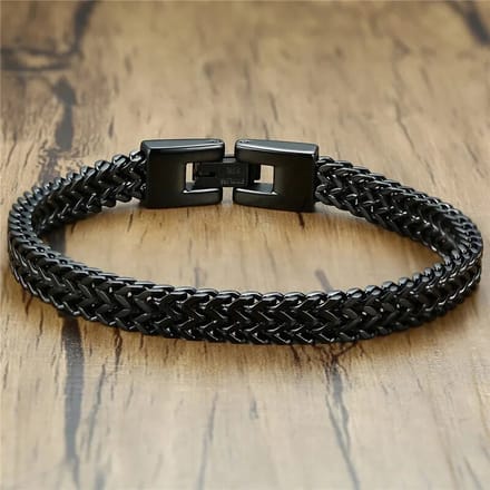 Schakelarmband - Heren - Ketting - Kliksluiting - RVS