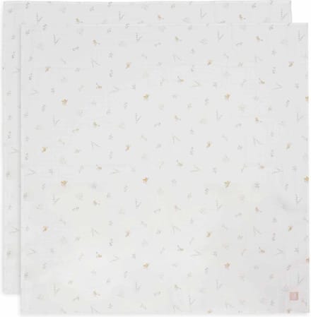 Jollein Hydrofiele Doek Large 115x115cm Lovely Birds (2pack)