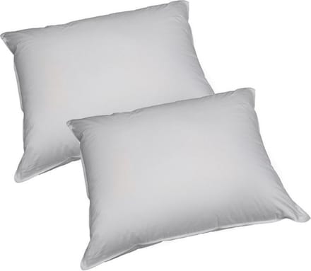 Slaap Vaak Luxe Anti-allergie Hoofdkussen Set (2 Stuks) - 800 gram - Medium - 60x70 cm - Wit