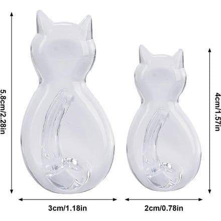 2 stuks Cartoon Kat Vorm Muurhaken Zelfklevende Kat Decoratieve Sleutelhouder Hanger Ponsvrije Muurmontage Sleutelhouders Decor transparant
