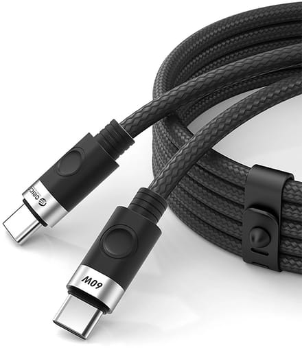 Orico Kabel 1M Usb-C Naar Usb-C Voor Laptops Met Opladen 3A Snel Opladen
