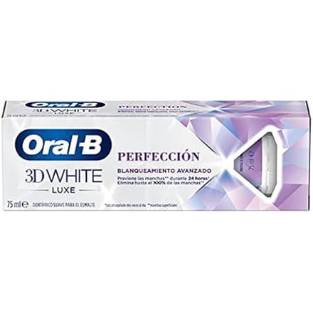 Tandpasta - ORAL-B - 3D White Luxe Perfectie - Witmakend - 75ml - Voor Volwassenen