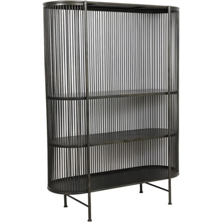 Light & Living Yinthe Open Wandkast - Zwart - 119x40x161 cm
