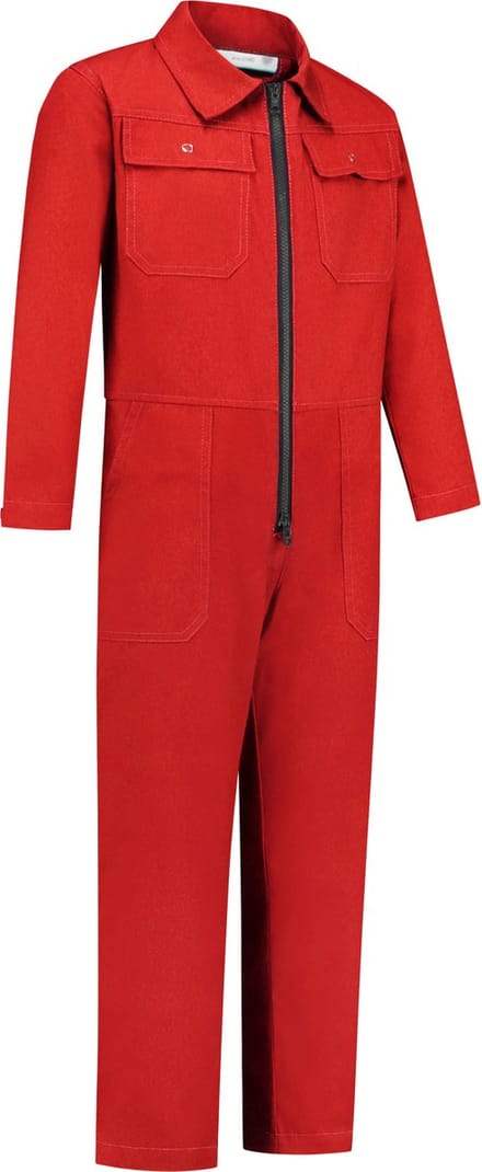 Dapro Kids - Jongens en Meisjes - Kinderoverall - Maat 152 - Rood