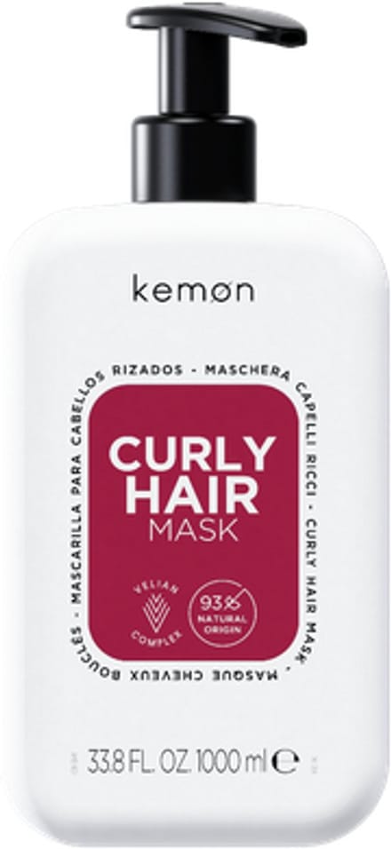 Kemon, Cheveux Bouclés, Masque Crème Traitant Cheveux, 1000 ml