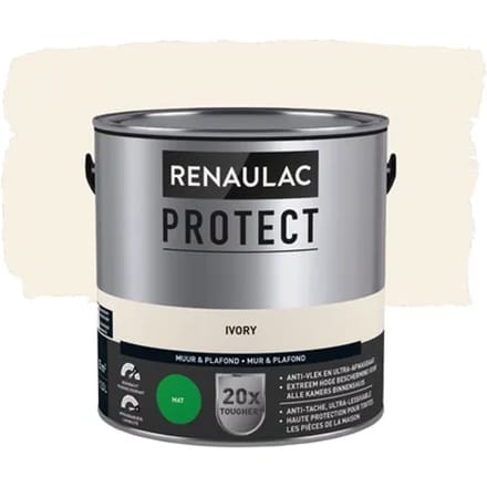 Renaulac Protect Muurverf - Mat - Ivory - 2,5l