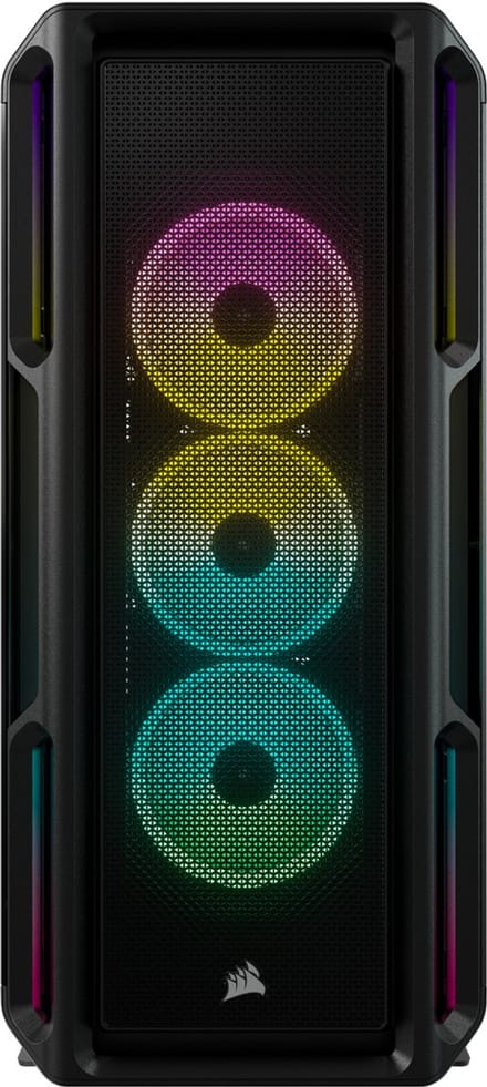 PC- Behuizing - Case - Corsair 5000T RGB TG - Midtowermodel - ATX - USB/Audio - gehard glas - zwart