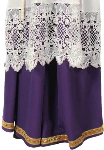 Witbaard Broekrok Sint Polyester Paars One-size