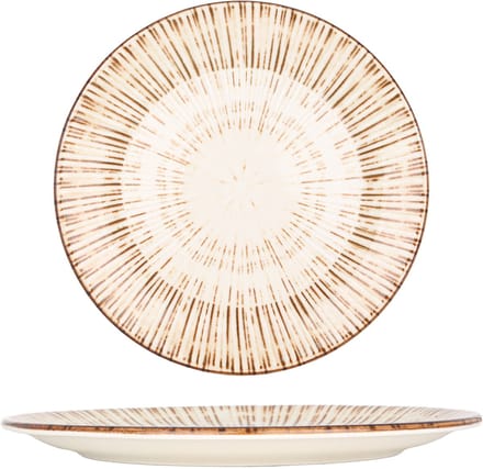 By Bone Dinerbord - Legna - Porselein - 27 cm - set van 6