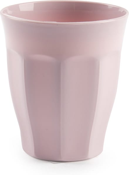 Plasticforte drinkglas - kunststof - roze - 250 ml - drinkglazen