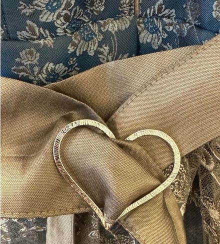 Oktoberfest - Dirndl Spangerl- Hart Zilver
