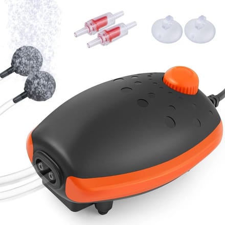 CRLYN® Luchtpomp Aquarium - Zuurstofpomp - Luchtsteen