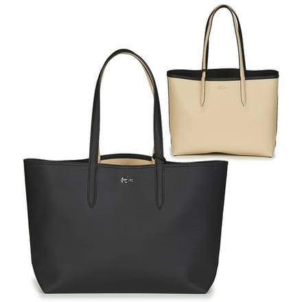 Lacoste Dames Schoudertas - Black Warm Sand - One Size