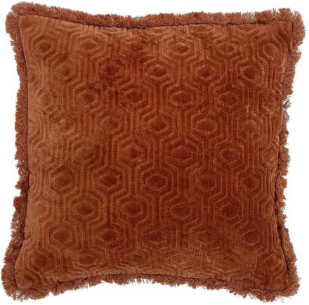 Bloomingville Kussen katoen oranje Mahado 45x45cm