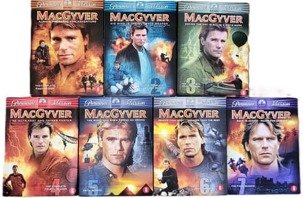 MacGyver - Complete collectie -7 aparte boxen ( Nederlandse uitgave )