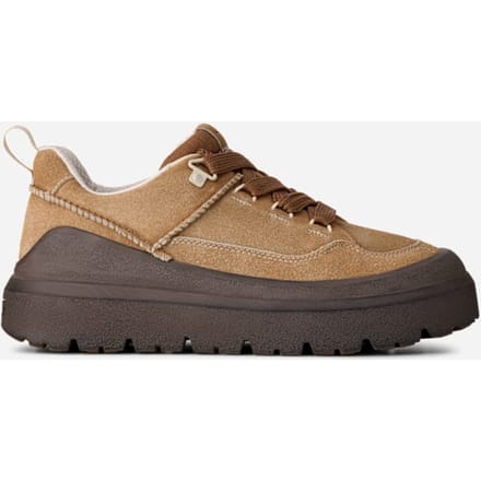 UGG® Heritage Utility Trainer Knoll in Brown, Suede/Polyester/Cotton