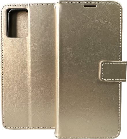 Portemonnee Book Case Hoesje Geschikt voor: Nokia X30 5G - Goud