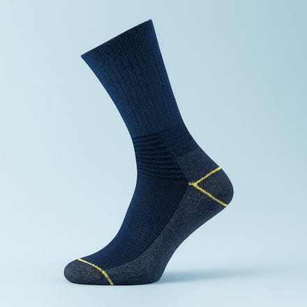 Stapp Yellow Werksokken | Blauw | Vochtregulerend en Verstevigd | 12 Paar