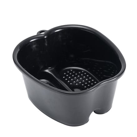 Voetbad – Extra Groot – Thuis Pedicurekuip – Verlicht Vermoeide Voeten – Verwijdert Eelt & Dode Huid – Voor Spa & Salon – Wit – 1 Stuk