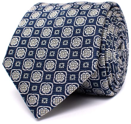 Tresanti DONELL Silk tie with small medallion Green (TRTIIE360 - 900)