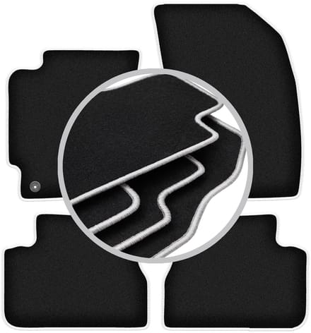 CARLUX-SILVER automatten voor: Chevrolet Epica sedan (2006-2012)