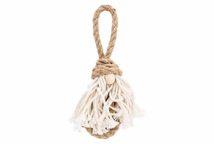 Santa Hanger aan Touw – Jute 25 cm