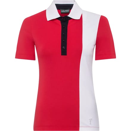 Damespolo Golfino Classic tricolore