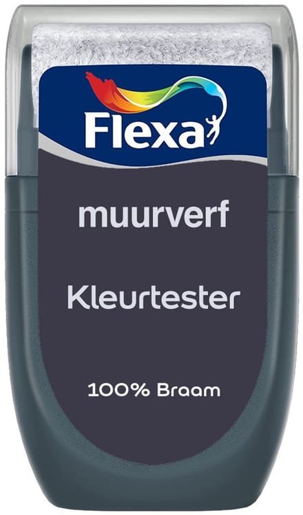 Flexa - Kleurtester Muurverf - 100% Braam - Mengverf - 30 Ml