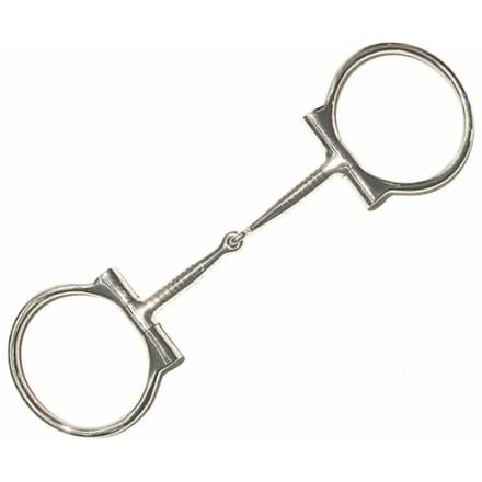 2-rings trensbit met koper ingesneden zacht ijzer Brad Ren's