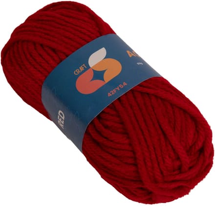 Colorations - Acrylic yarn 4 mm - 50gr - Red