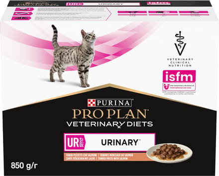 Purina Pro Plan VD UR Urinary Kat Pouch Zalm - 20 x 85 g