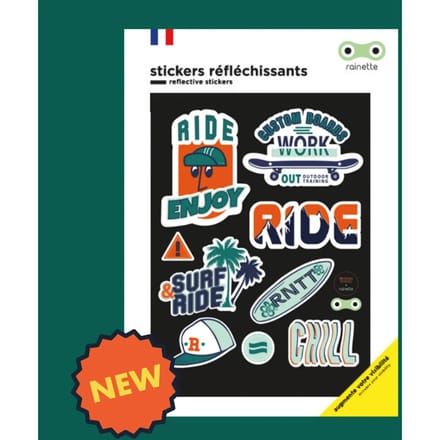Reflecterende stickers Rainette Ride